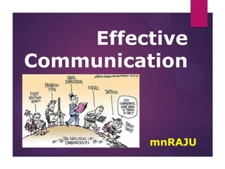Effective
Communication

mnRAJU

 