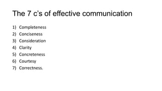 Effective communication | PPT