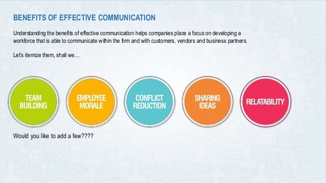 Effectiveness Of The Firm s Previous Communication