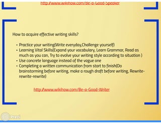Effective communication how & why