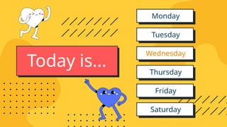 Today is... Thursday
Friday
Monday
Tuesday
Wednesday
Saturday
 