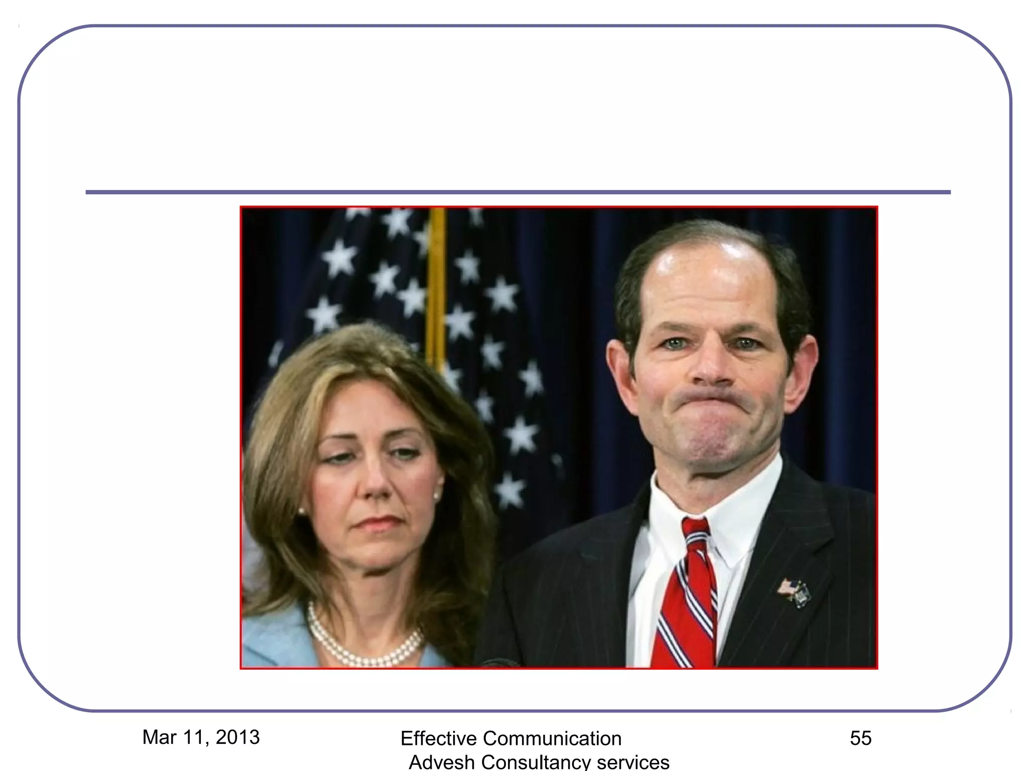 Mar 11, 2013   Effective Communication        55
                Advesh Consultancy services
 