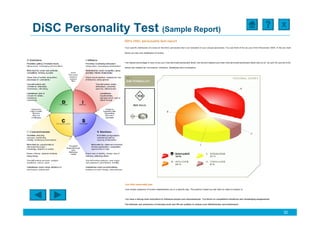 X
DiSC Personality Test (Sample Report)




                                        32
 