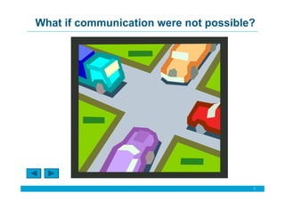 What if communication were not possible?
                                       X




                                       7
 