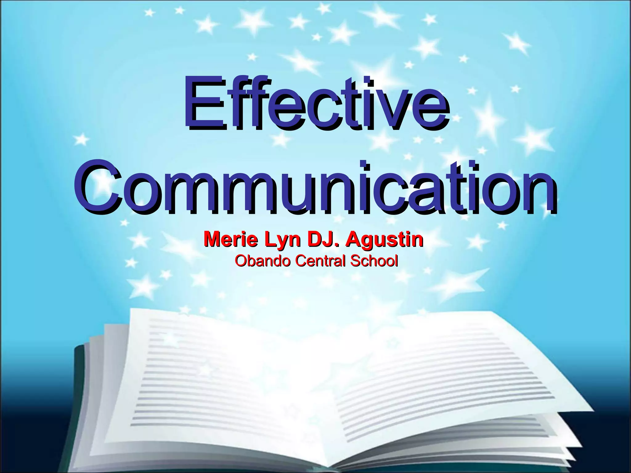 Effective Communication Leaders Ppt Effective Communication Leaders Ppt
