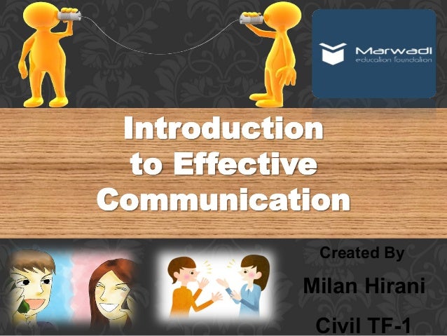 communication presentation slideshare