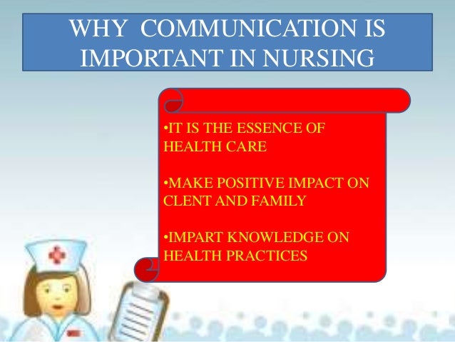 communication assignment in nursing