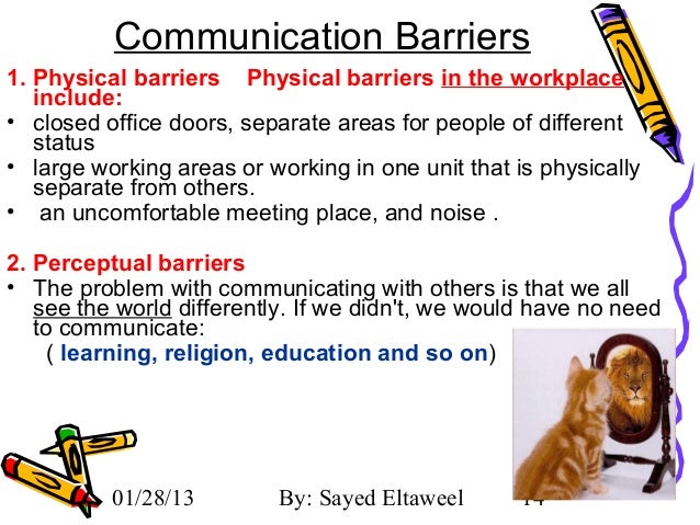 Communication Barriers In The Workplace Physical Barriers