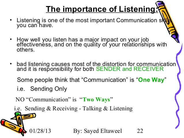 Importance Of Listening In Communication Why Is Listening Important