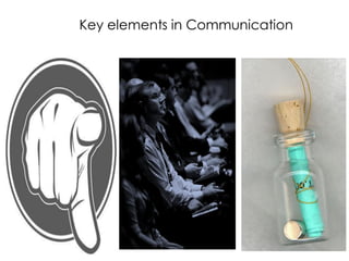 Key elements in Communication
 