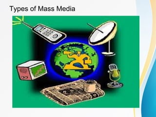 Types of Mass Media
 