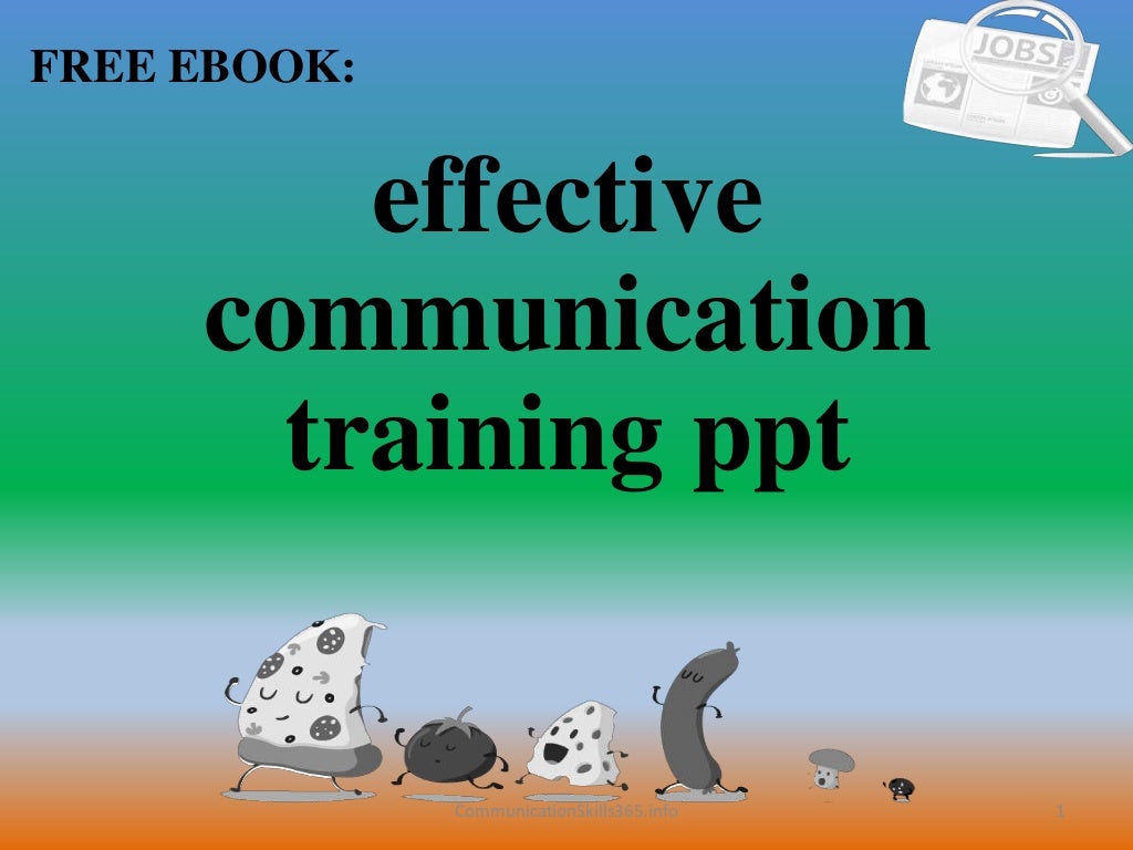 communication training presentation