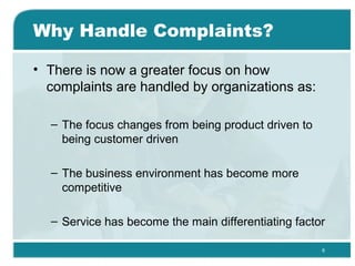 Effective complants handling | PPT