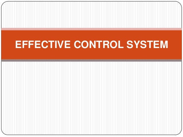 Effective Control Device What Are The Problems With Effective Control Systems? – JPUOYG