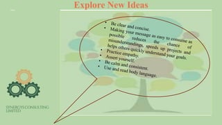Explore New Ideas
 