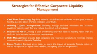 Effective Corporate Liquidity Management: A Key to Sustainable ...