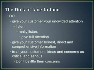 Effective Customer Communication Skills | PPTX