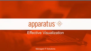 Managed IT Solutions Managed IT Solutions
Effective Visualization
 