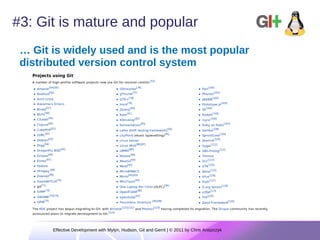 Effective Development With Eclipse Mylyn, Git, Gerrit and Hudson | PDF