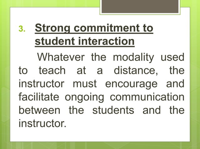 Effective distance education | PPT