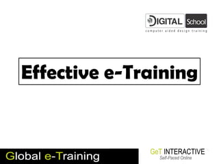 Effective e-Training
 