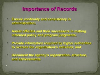 Effective filing and recording system | PPT