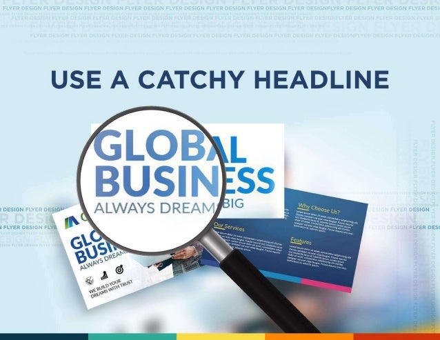 effective flyers design and content tips flyers content