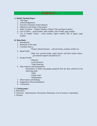 Effective format for professional business report | PDF
