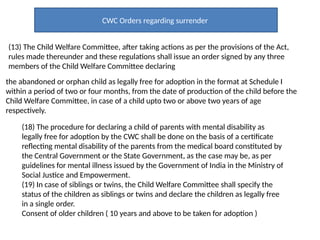 Cwc Sen Provision Effective Functioning of the CWC from Hyderabad.pptx