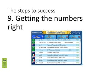 The steps to success
8. Rewards they will love
 