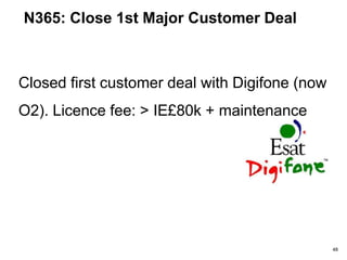 What you need to know about Venture Capital
•Venture capitalists:
– Raise pools of capital from institutional and
individual investors
– Finance new and rapidly growing companies;
– Purchase preferred equity securities and take
board positions;
– Add value to the company through active
participation;
– Take higher risks with the expectation of higher
rewards;
– Have a long-term orientation
– Make $$$ by via M&A or IPO liquidity events
48
 