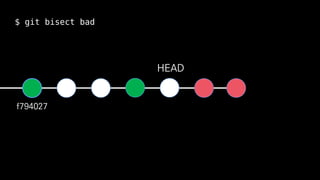 f794027
HEAD
$ git bisect bad
 