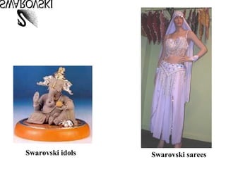 Swarovski idols Swarovski sarees
 