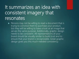 Recognisable Graphics Effective graphic communication | PPTX