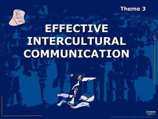 Private Economics High School INOVA EFFECTIVE INTERCULTURAL COMMUNICATION Theme 3 