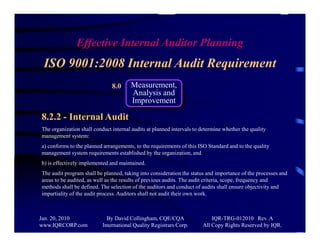 Effective internal audit planning | PDF