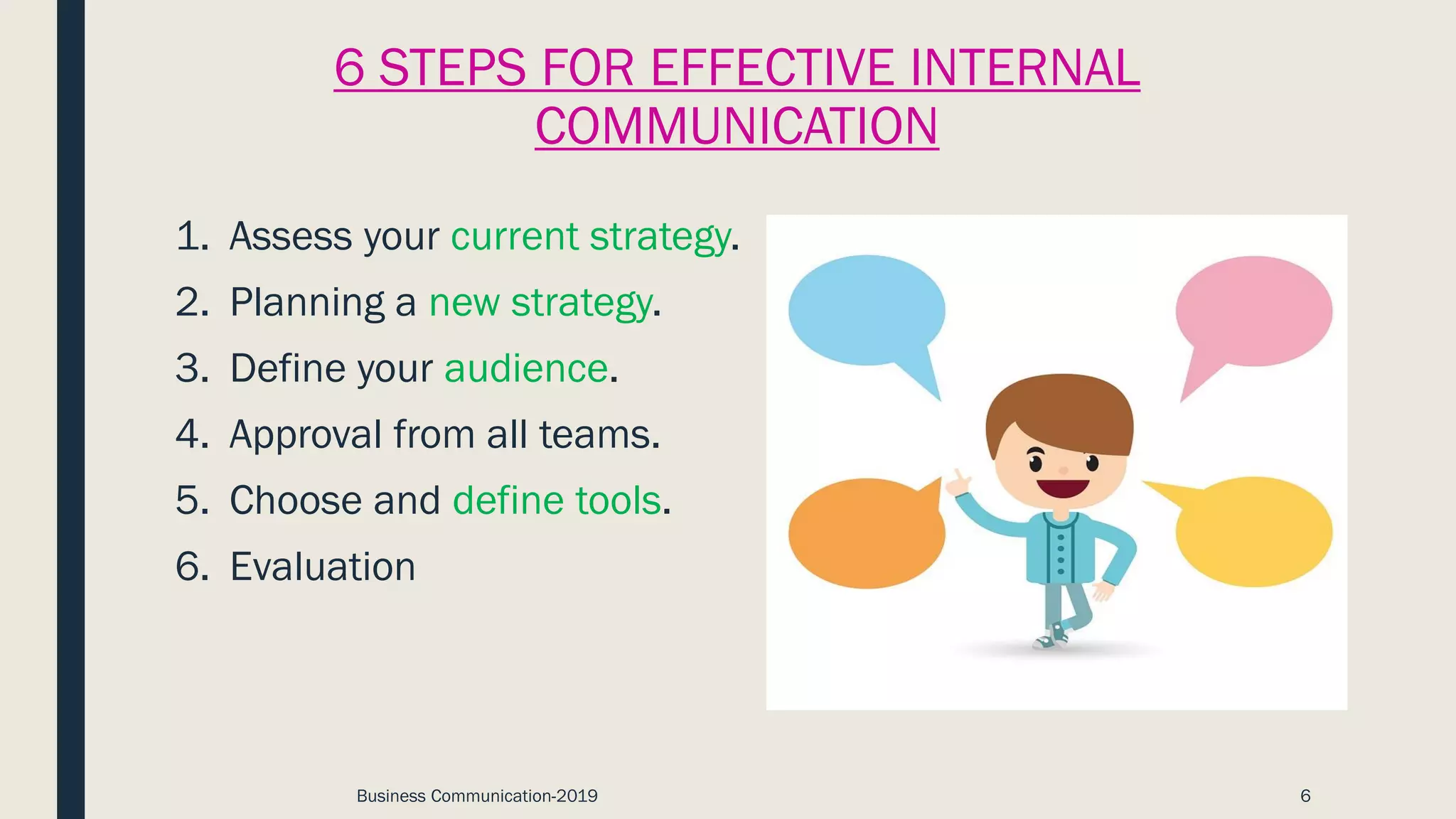 Effective internal communication in an organization | PPT