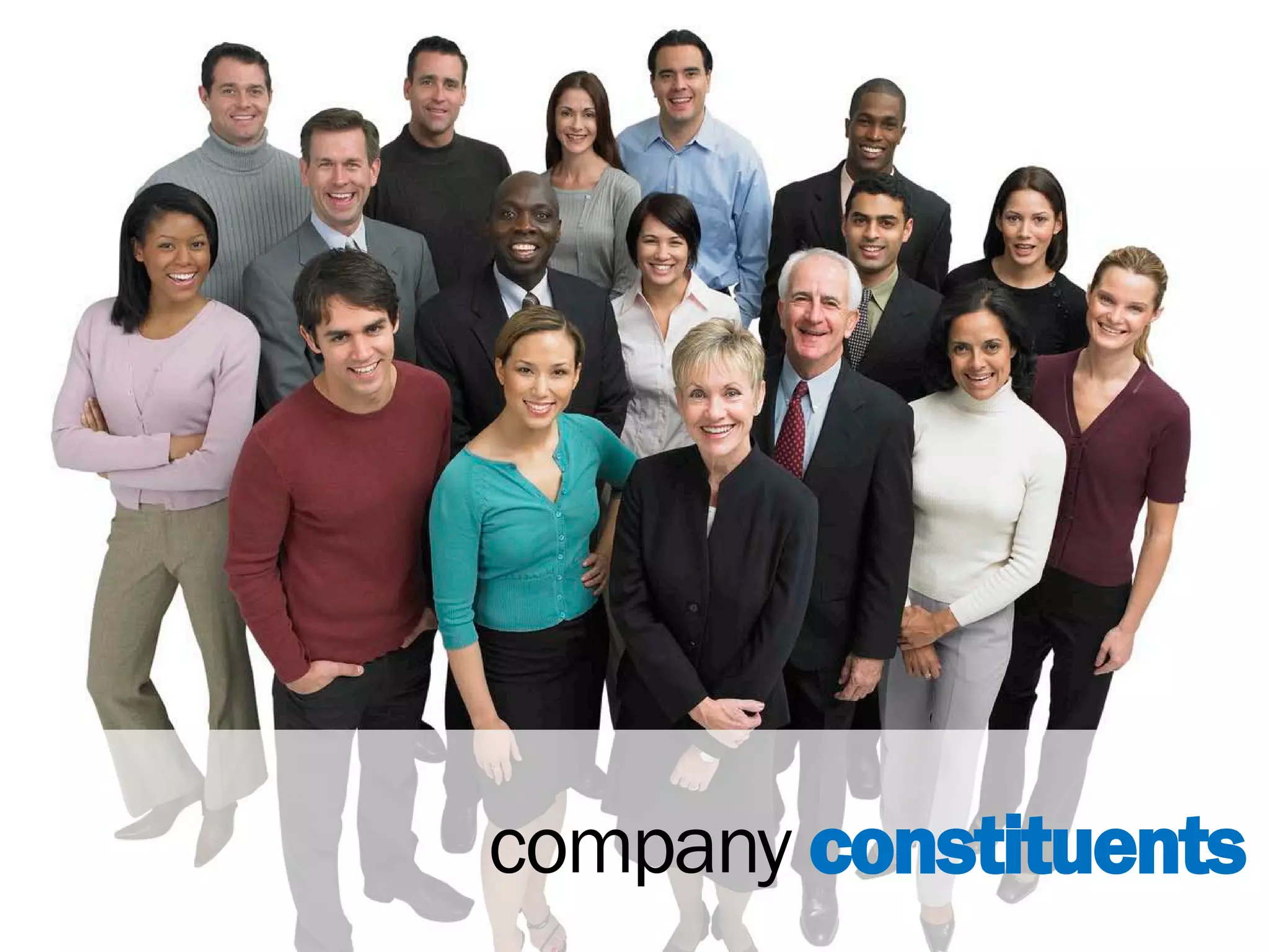 company constituents
 