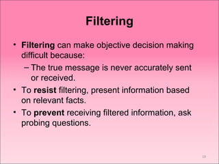 Effective interpersonal communication | PPT