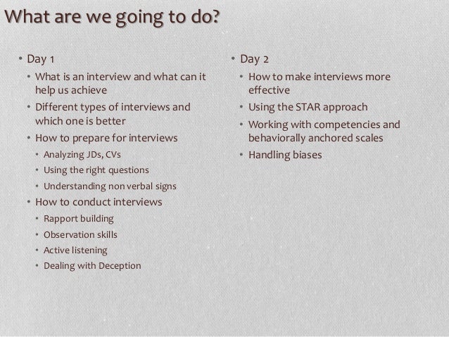 effective interviewing skills star approach interview