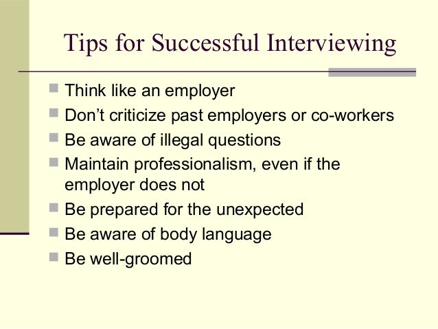 effective interviewing techniques interview techniques for employers
