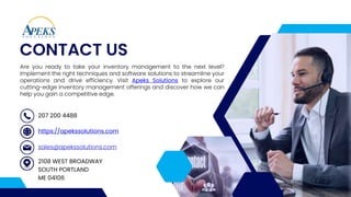 Effective Inventory Management Methods For Enhancing Efficiency | Apeks ...