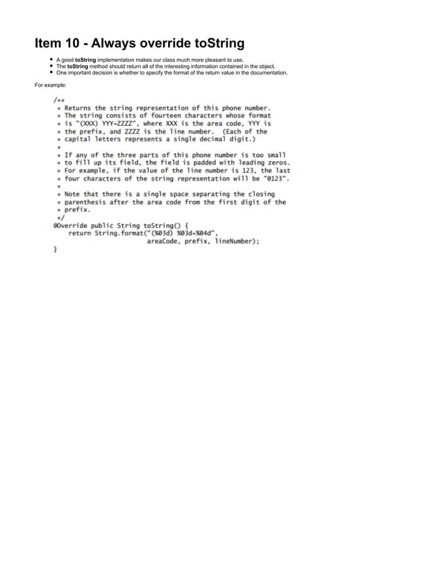 Effective java | PDF