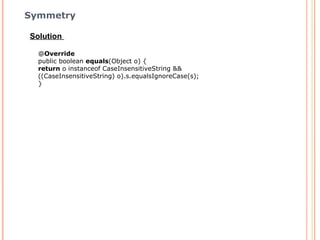 Effective Java - Methods Common to All Objects | PPT | Programming ...