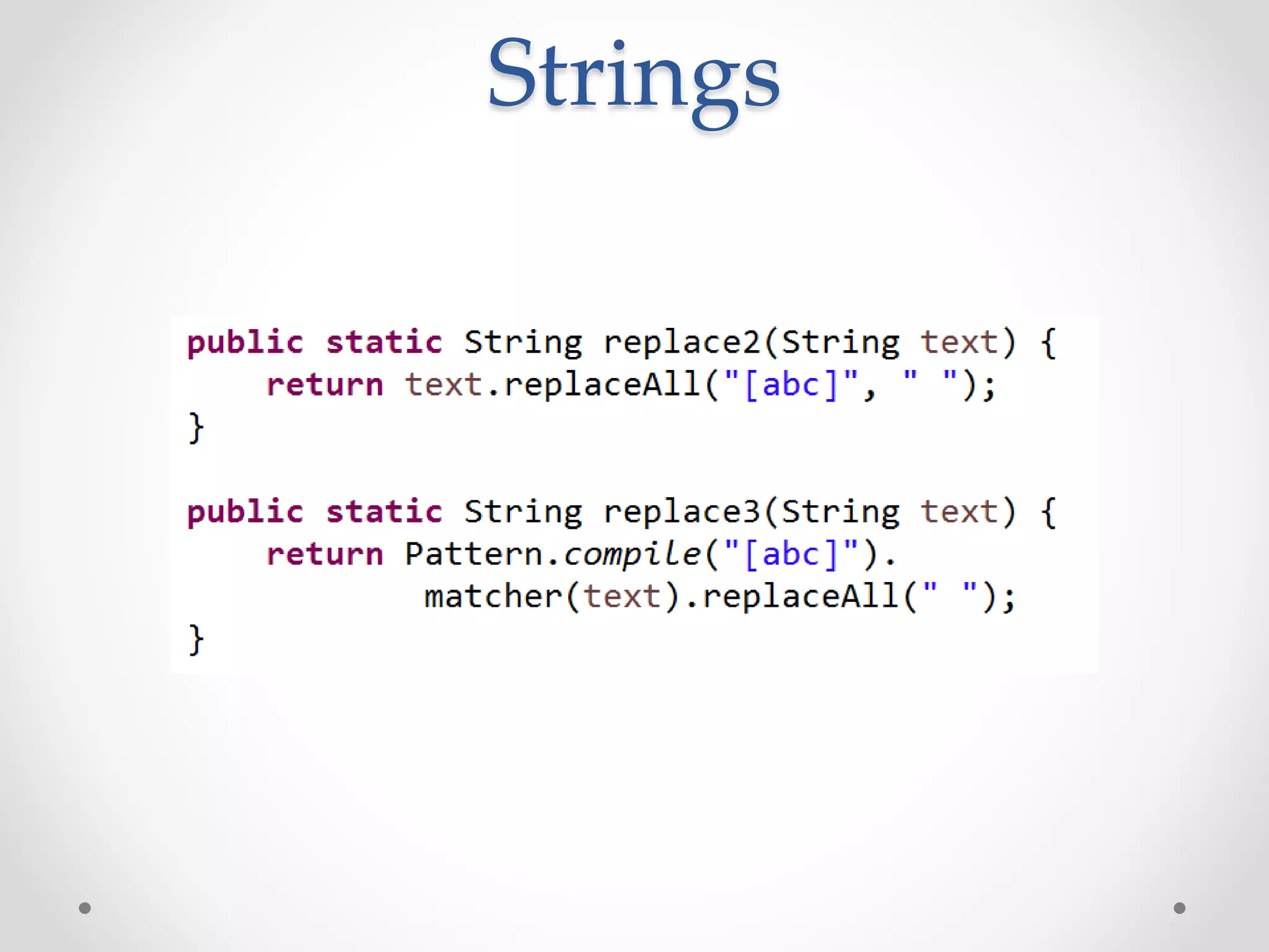 Strings 