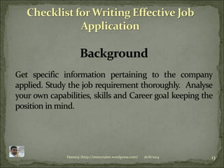 13Hansraj (http://imrecruiter.wordpress.com) 16/8/2014
 