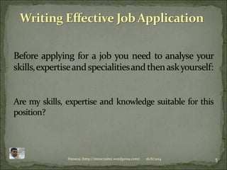 5Hansraj (http://imrecruiter.wordpress.com) 16/8/2014
 