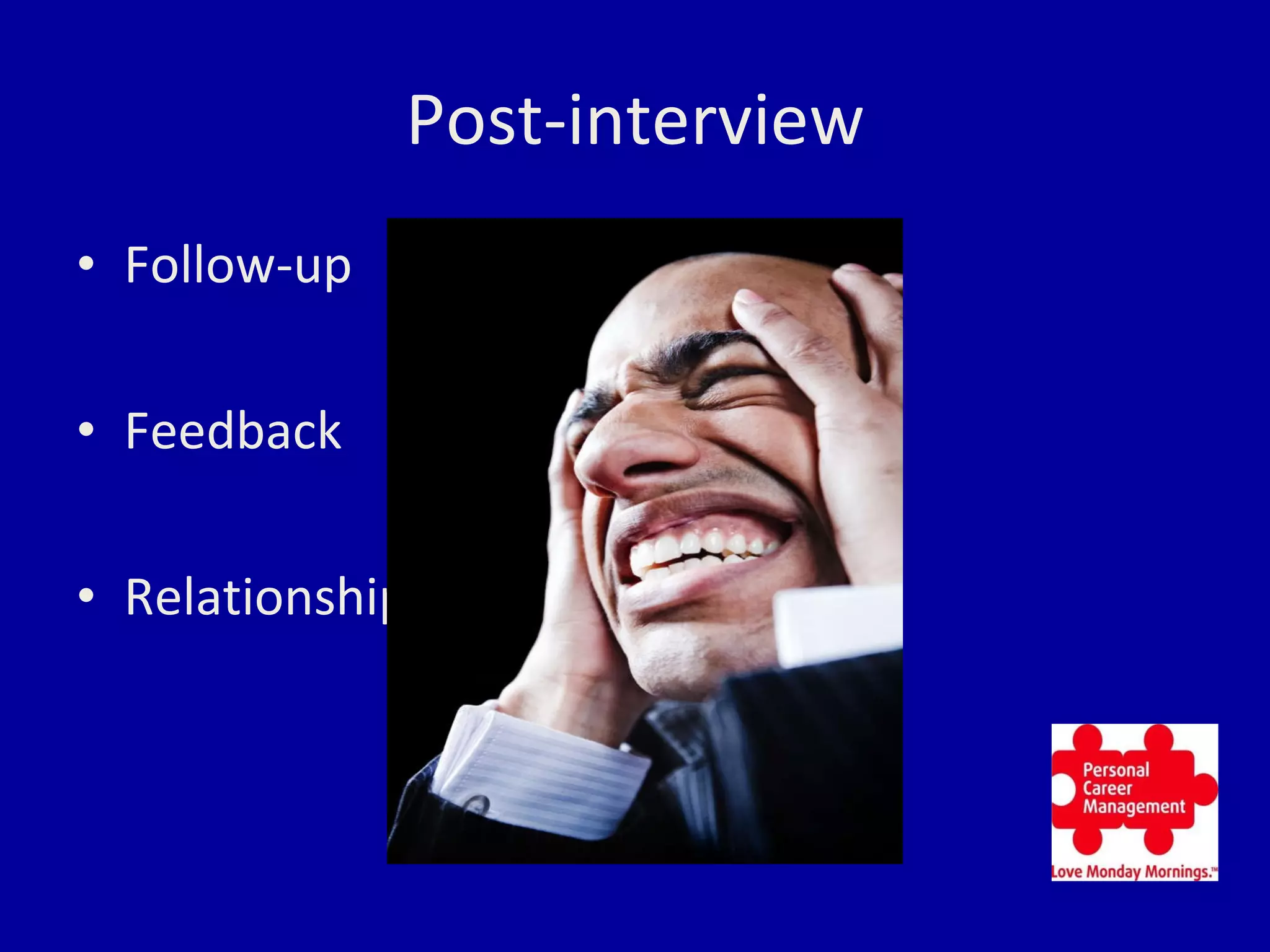 Effective job interview techniques ifs presentation slides ppt
