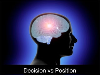 Decision vs Position
 