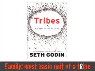 Family: most basic unit of a tRibe
 
